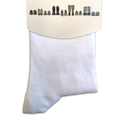 [7700999998023-26] White socks  (23-26)