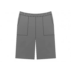 Grey Bermuda (pull-on)