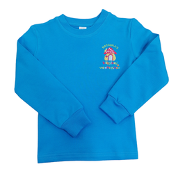Turquoise Long-Sleeved T-shirt