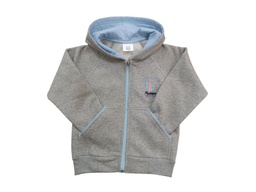 Γκρι ζακέτα σιελ λεπτομέρειες 100% βαμβακερή